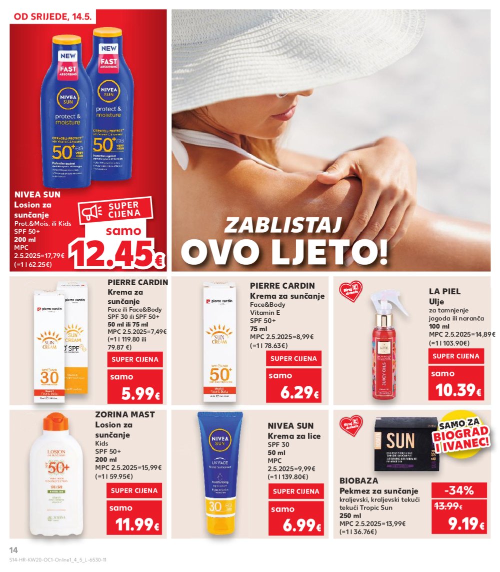 Kaufland katalog Kaufland marke 14.05.-20.05.2025. Ivanec