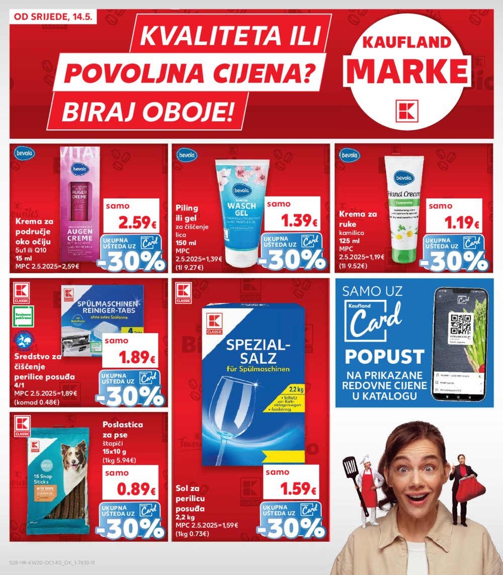 Kaufland katalog Kaufland marke 14.05.-20.05.2025. Ivanec