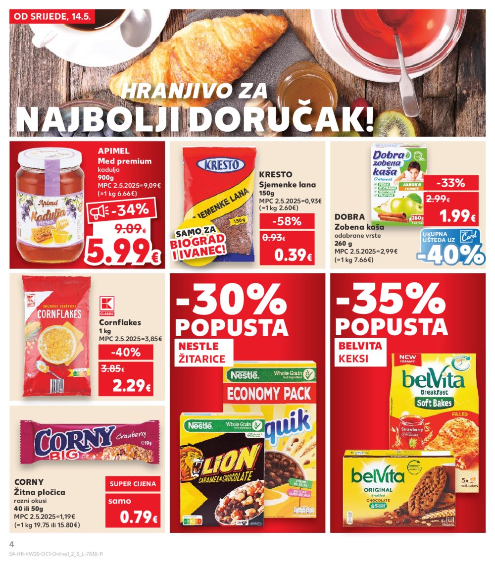 Kaufland katalog Kaufland marke 14.05.-20.05.2025. Ivanec
