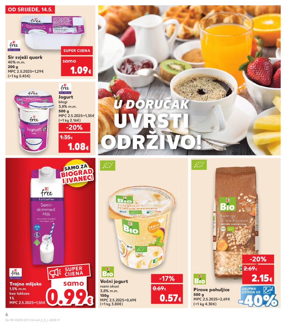 Kaufland katalog Kaufland marke 14.05.-20.05.2025. Ivanec