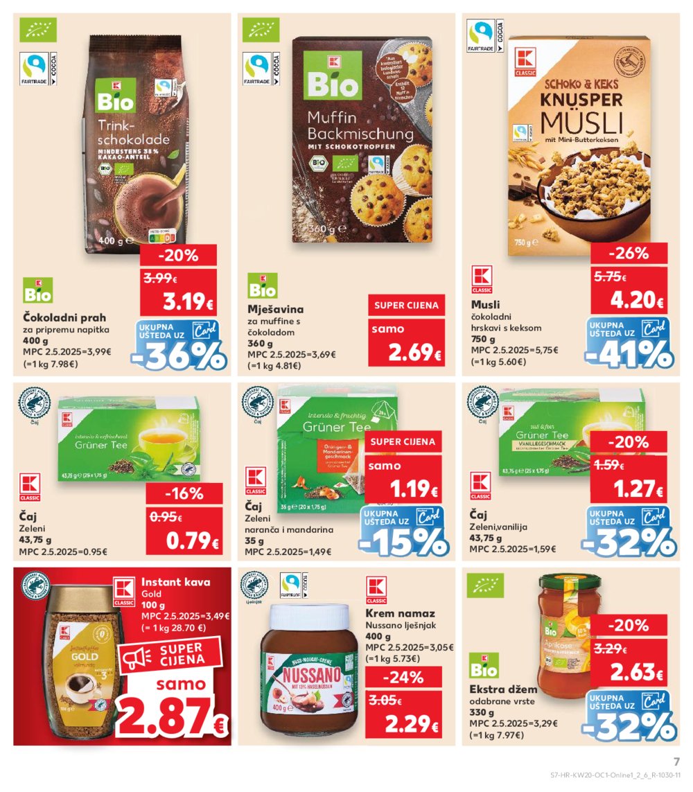 Kaufland katalog Kaufland marke 14.05.-20.05.2025. Odabrane poslovnice