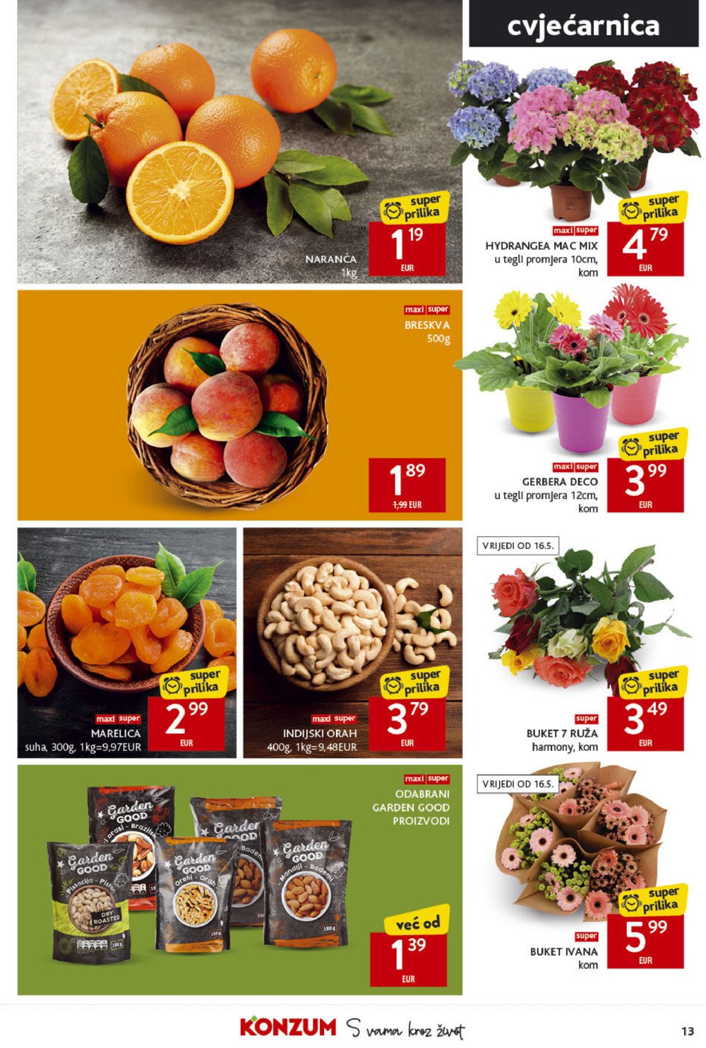 Konzum katalog Akcija 14.05. - 20.05.2025.