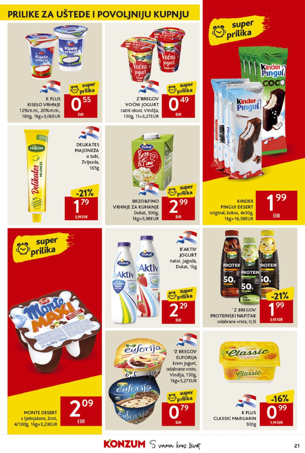 Konzum katalog Akcija 14.05. - 20.05.2025.