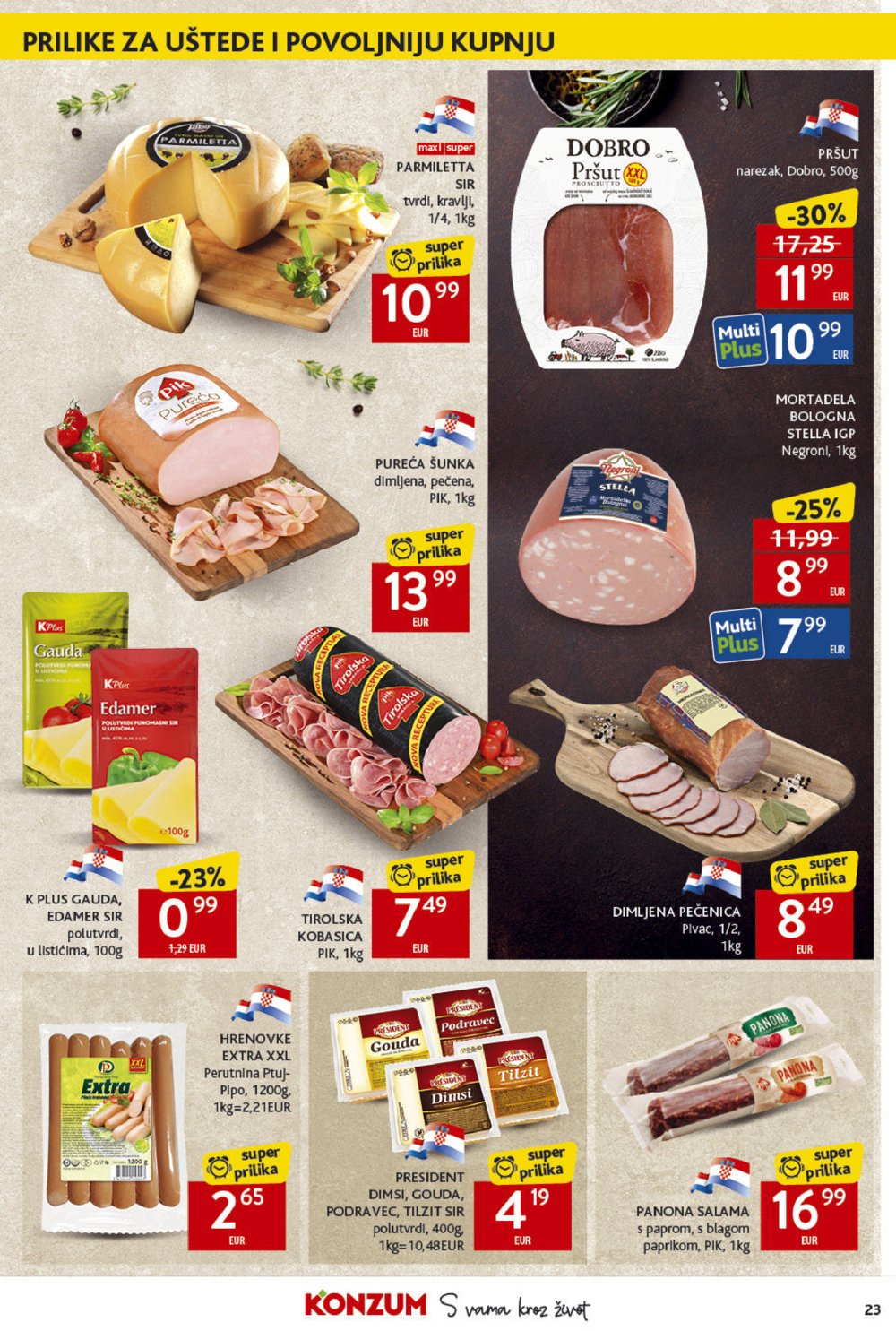 Konzum katalog Akcija 14.05. - 20.05.2025.