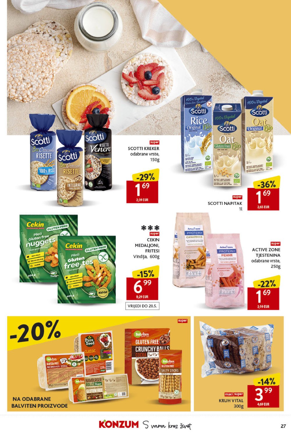 Konzum katalog Akcija 14.05. - 20.05.2025.