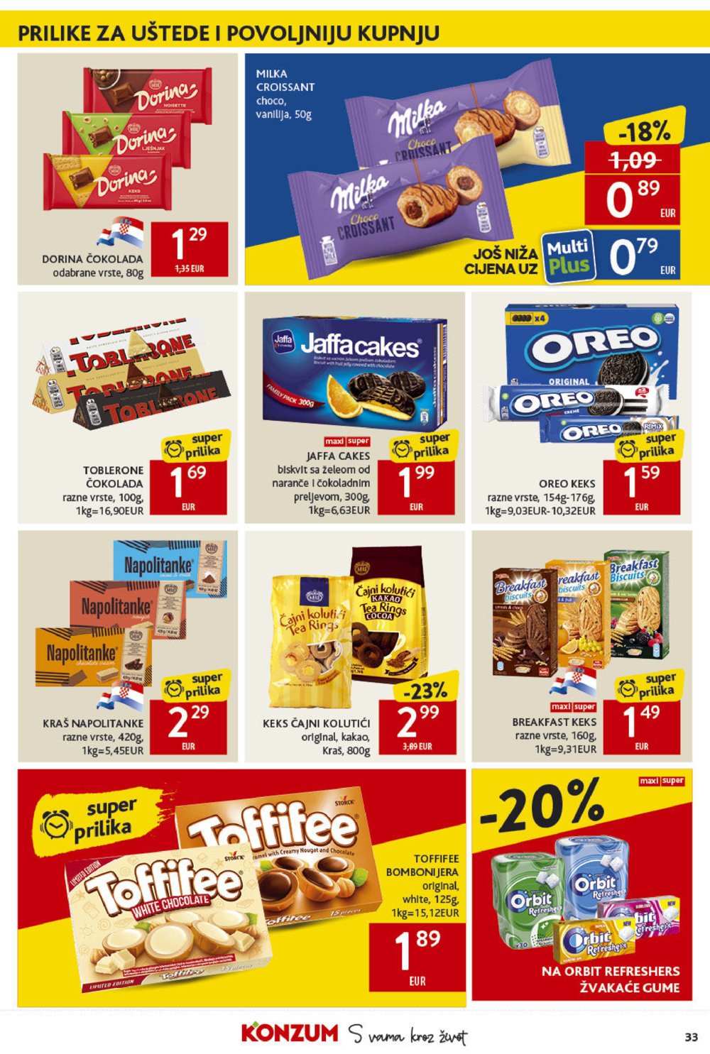 Konzum katalog Akcija 14.05. - 20.05.2025.