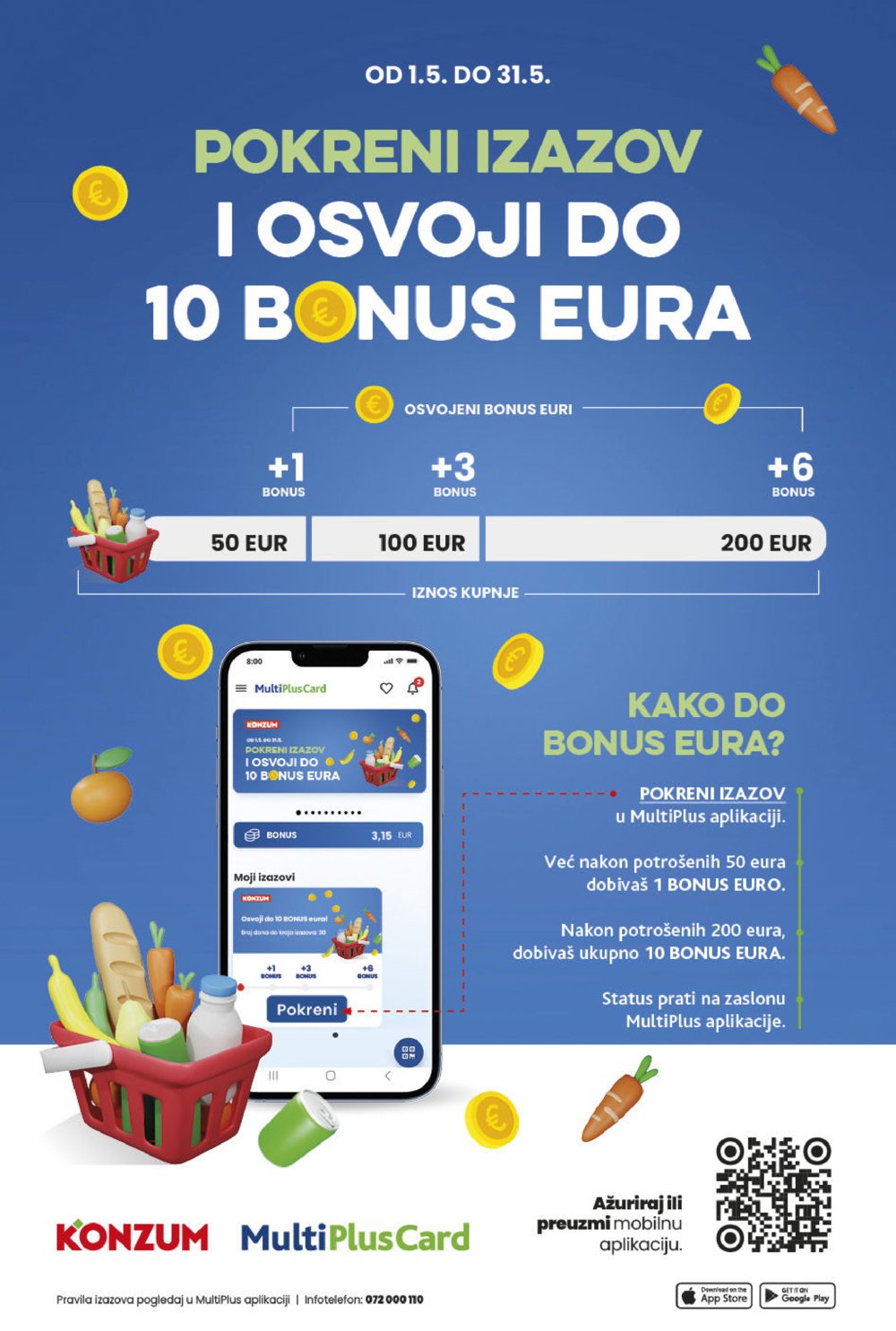 Konzum katalog Akcija 14.05. - 20.05.2025.