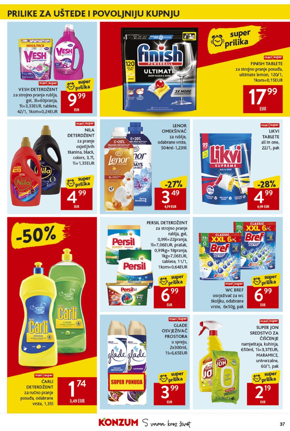 Konzum katalog Akcija 14.05. - 20.05.2025.