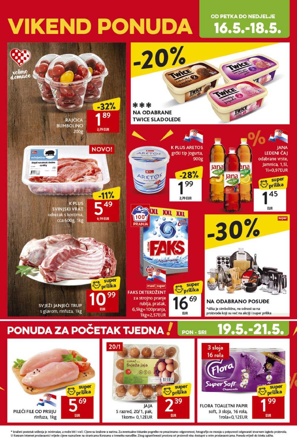Konzum katalog Akcija 14.05. - 20.05.2025.