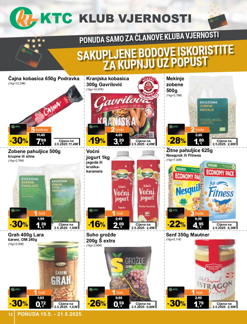 KTC Široka potrošnja katalog 15.05.-21.05.2025.