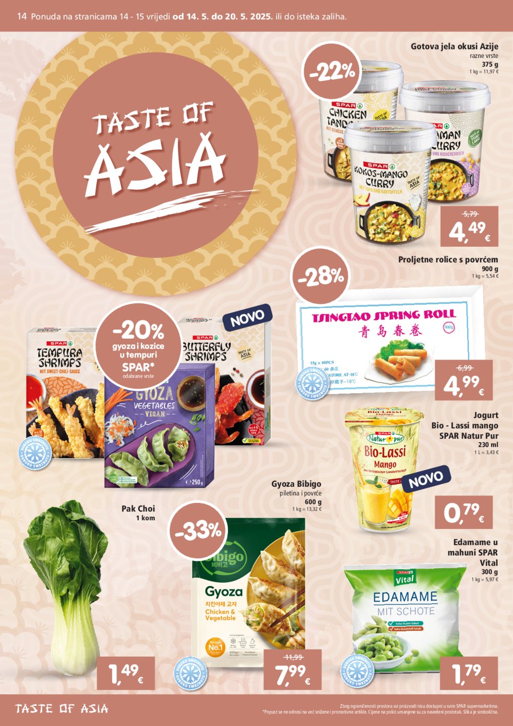 SPAR katalog akcija 14.05.-20.05.2025.