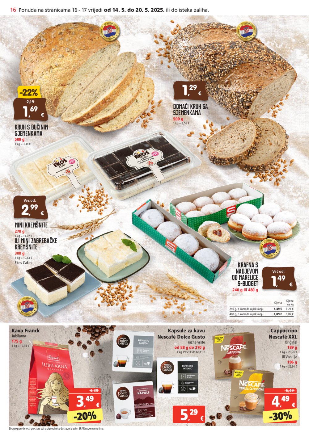 SPAR katalog akcija 14.05.-20.05.2025.