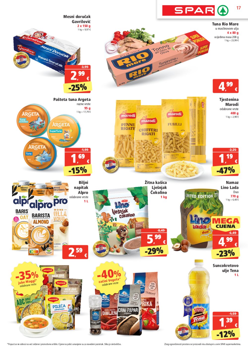 SPAR katalog akcija 14.05.-20.05.2025.