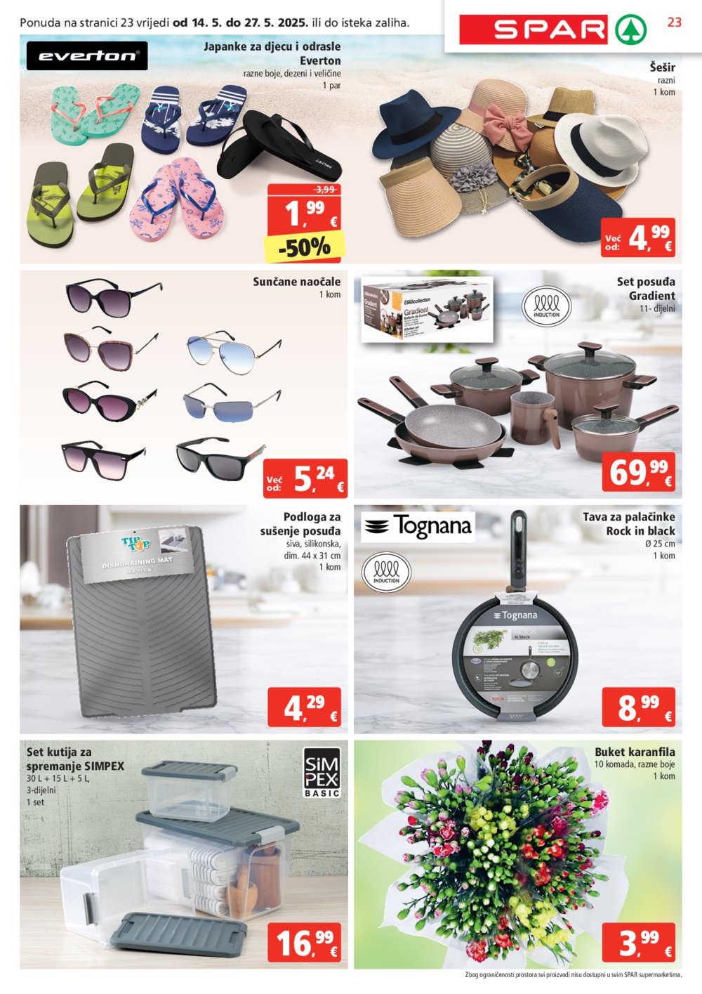 SPAR katalog akcija 14.05.-20.05.2025.