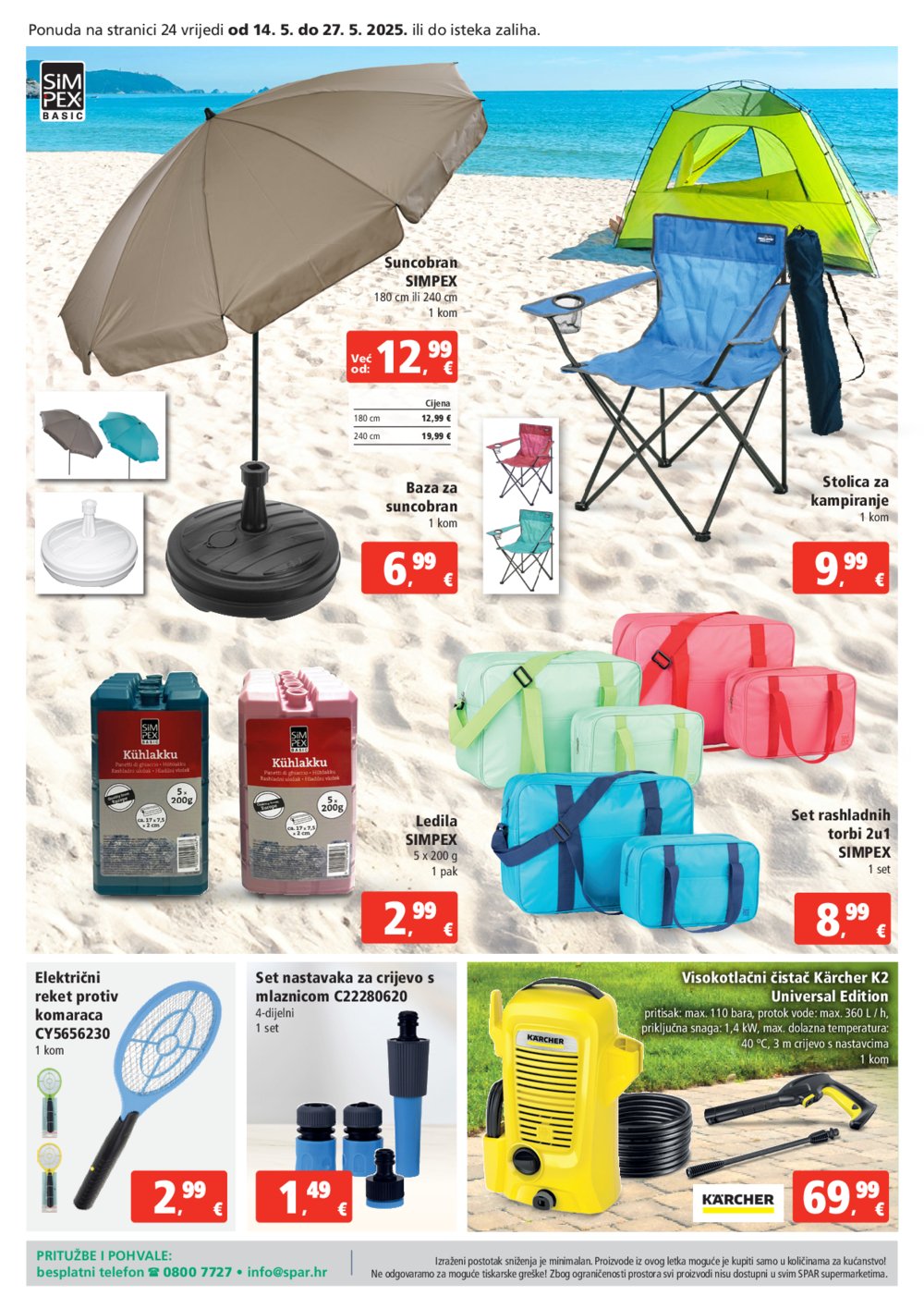 SPAR katalog akcija 14.05.-20.05.2025.