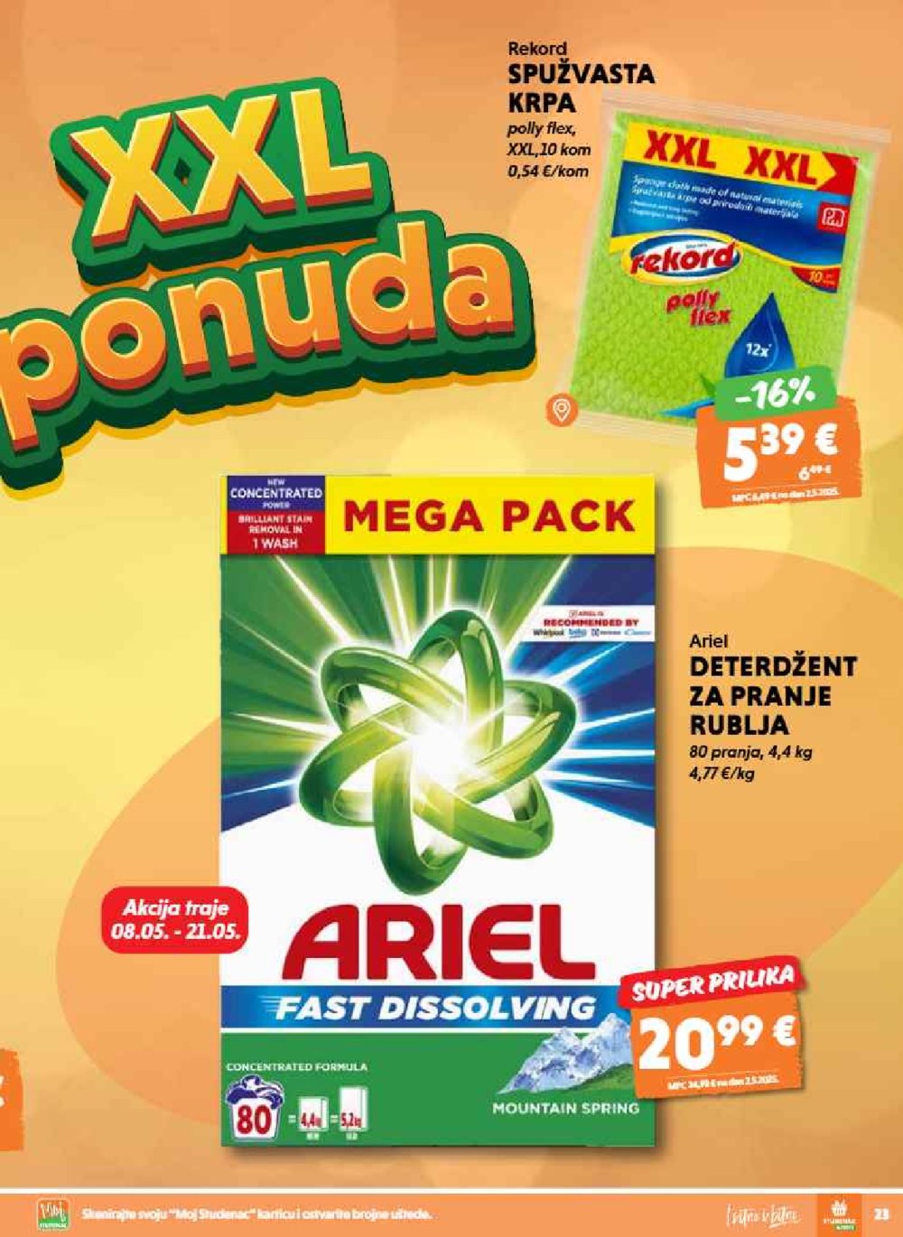 Studenac katalog Akcija 15.05.-21.05.2025.