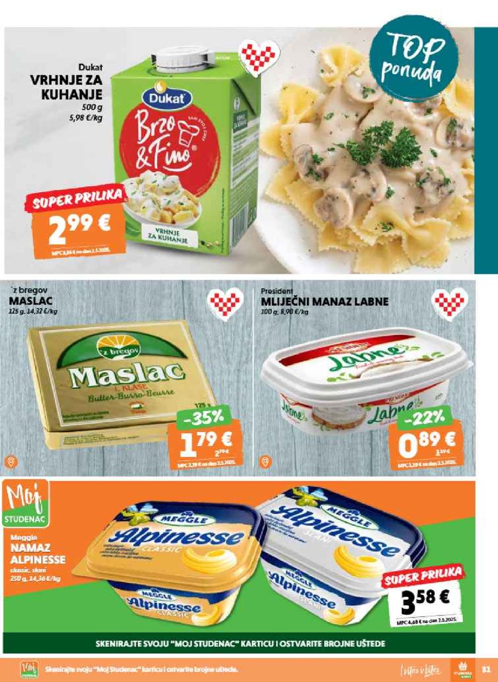 Studenac katalog Akcija 15.05.-21.05.2025.