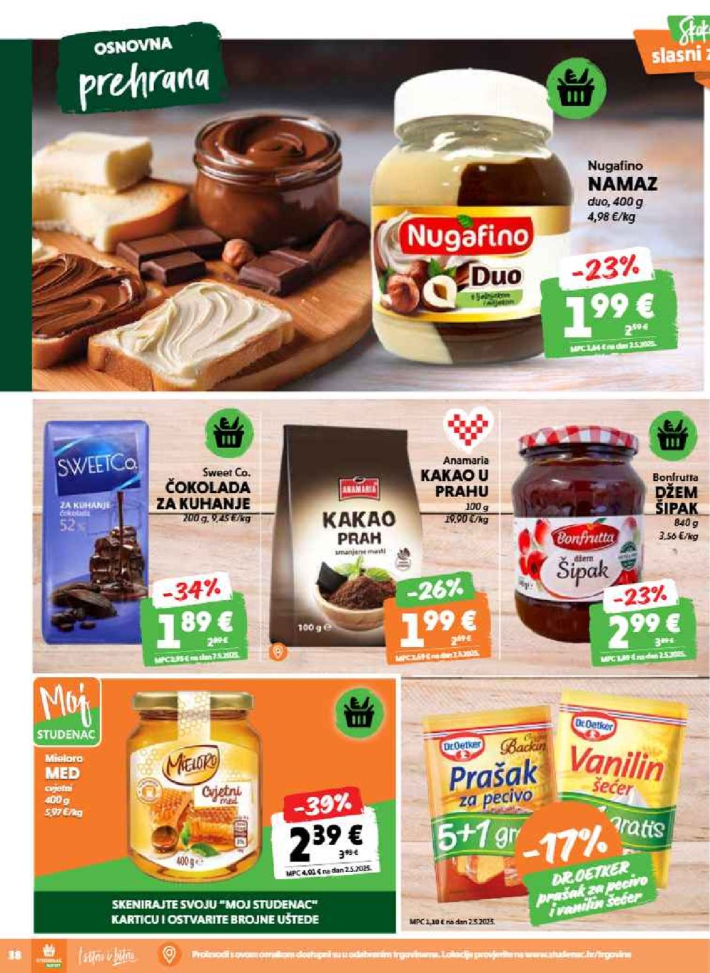 Studenac katalog Akcija 15.05.-21.05.2025.