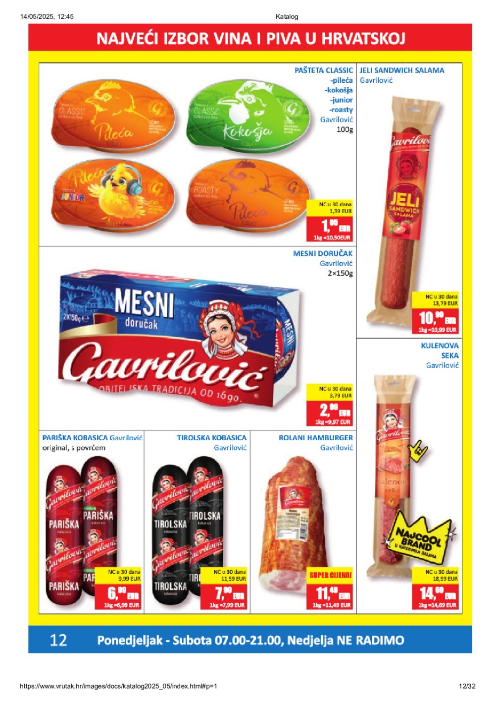 Vrutak 12.05.-25.05.2025