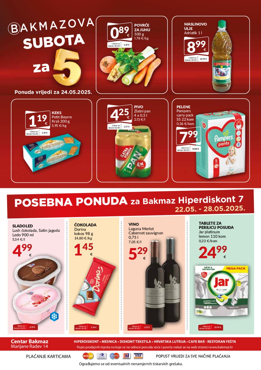 Bakmaz katalog Akcija 22.05.-28.05.2025.