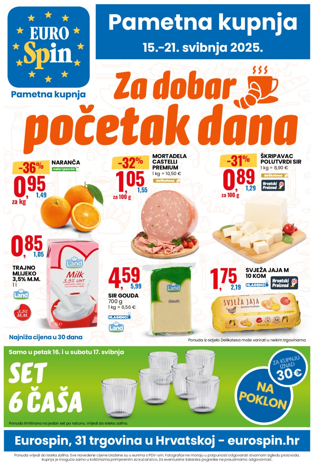 Eurospin katalog akcija 15.05-21.05.2025. 