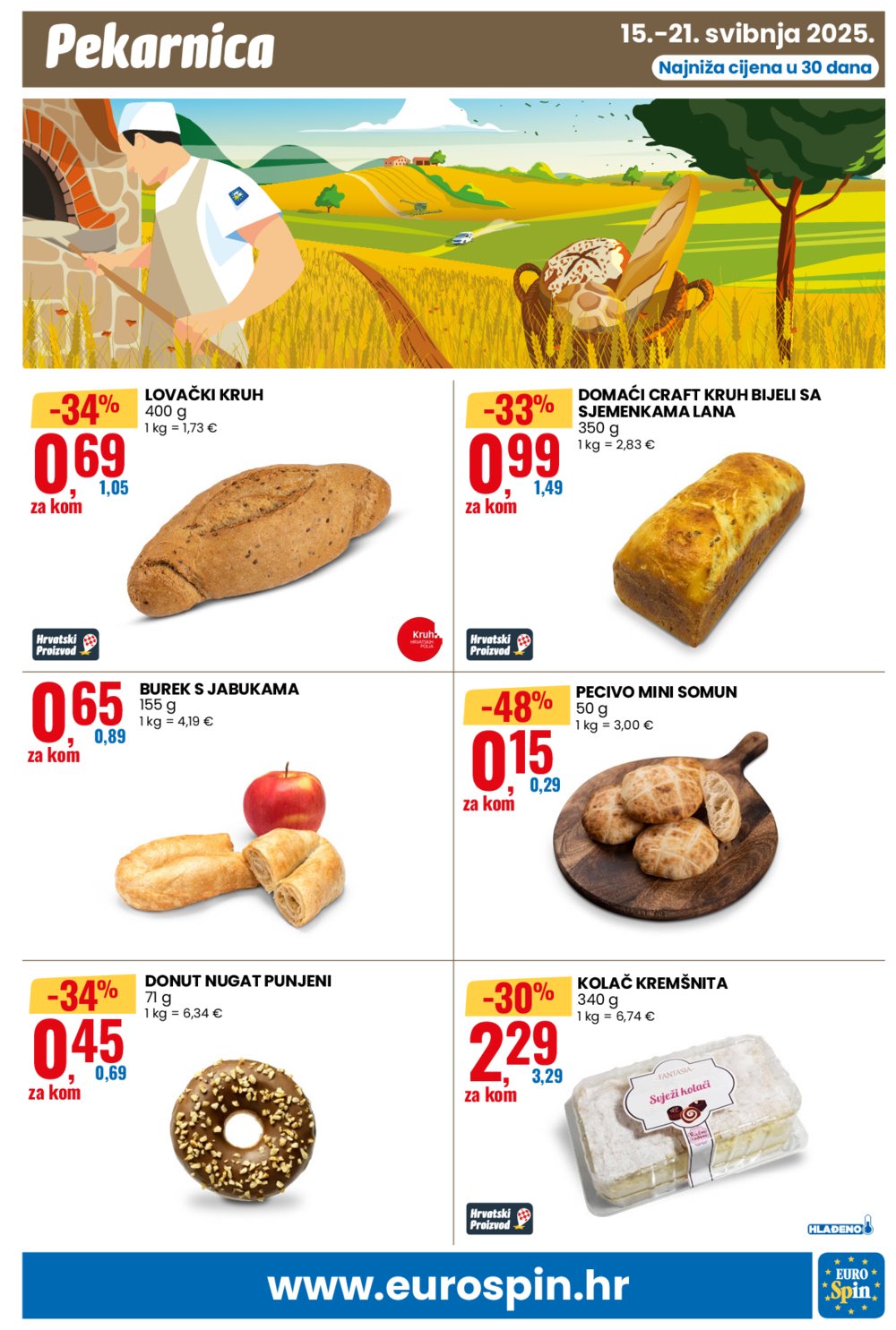 Eurospin katalog akcija 15.05-21.05.2025. 