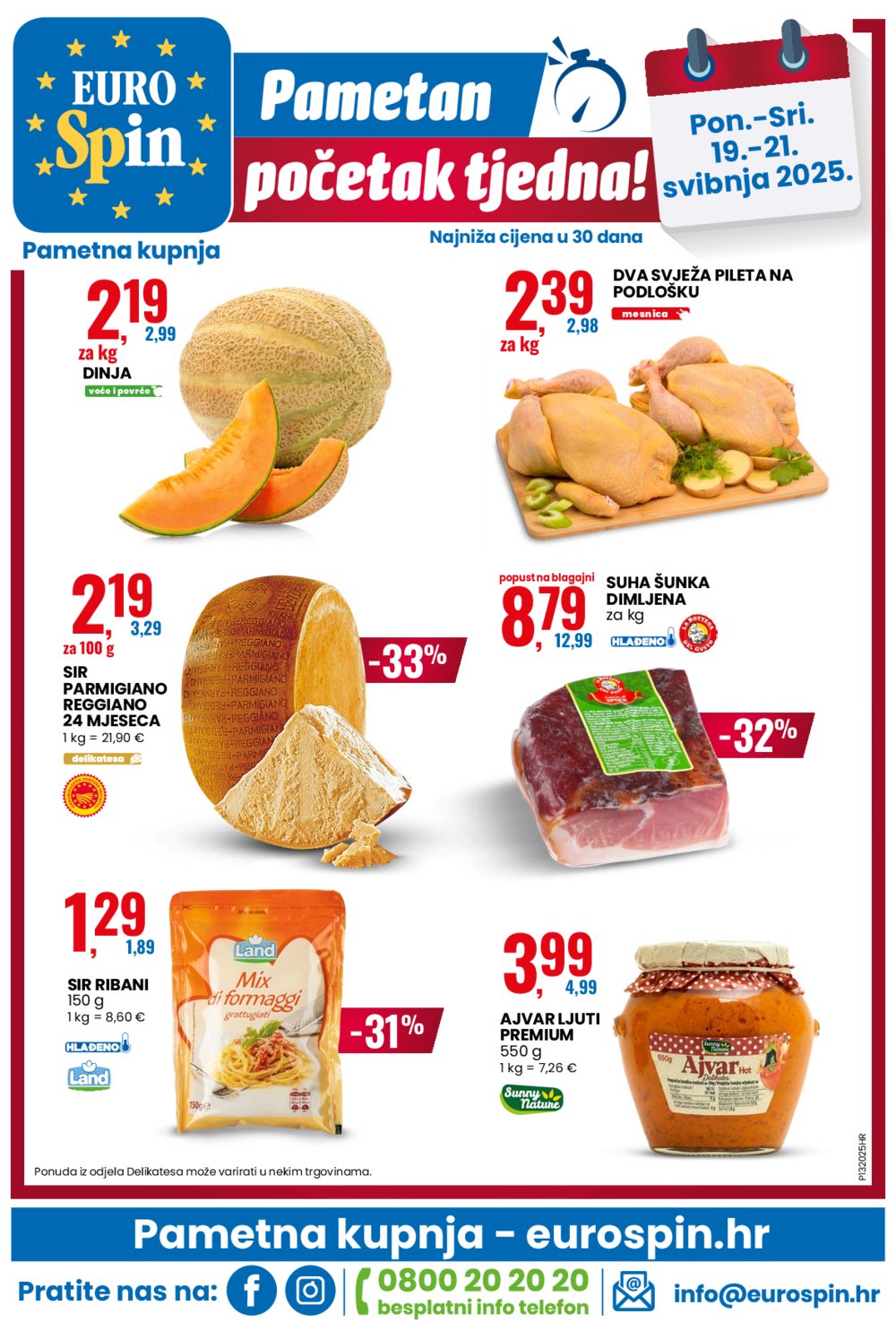Eurospin katalog akcija 15.05-21.05.2025. 