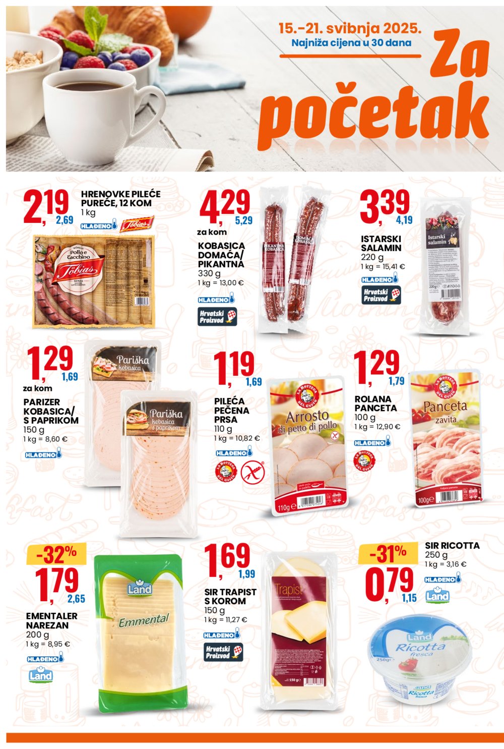 Eurospin katalog akcija 15.05-21.05.2025. 