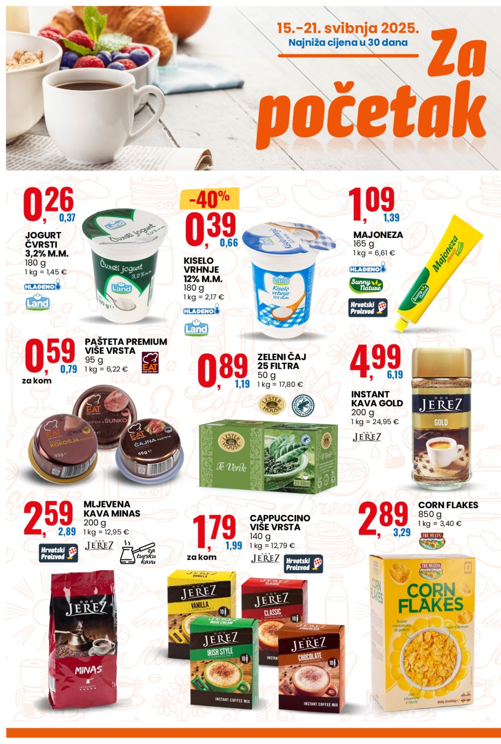 Eurospin katalog akcija 15.05-21.05.2025. 