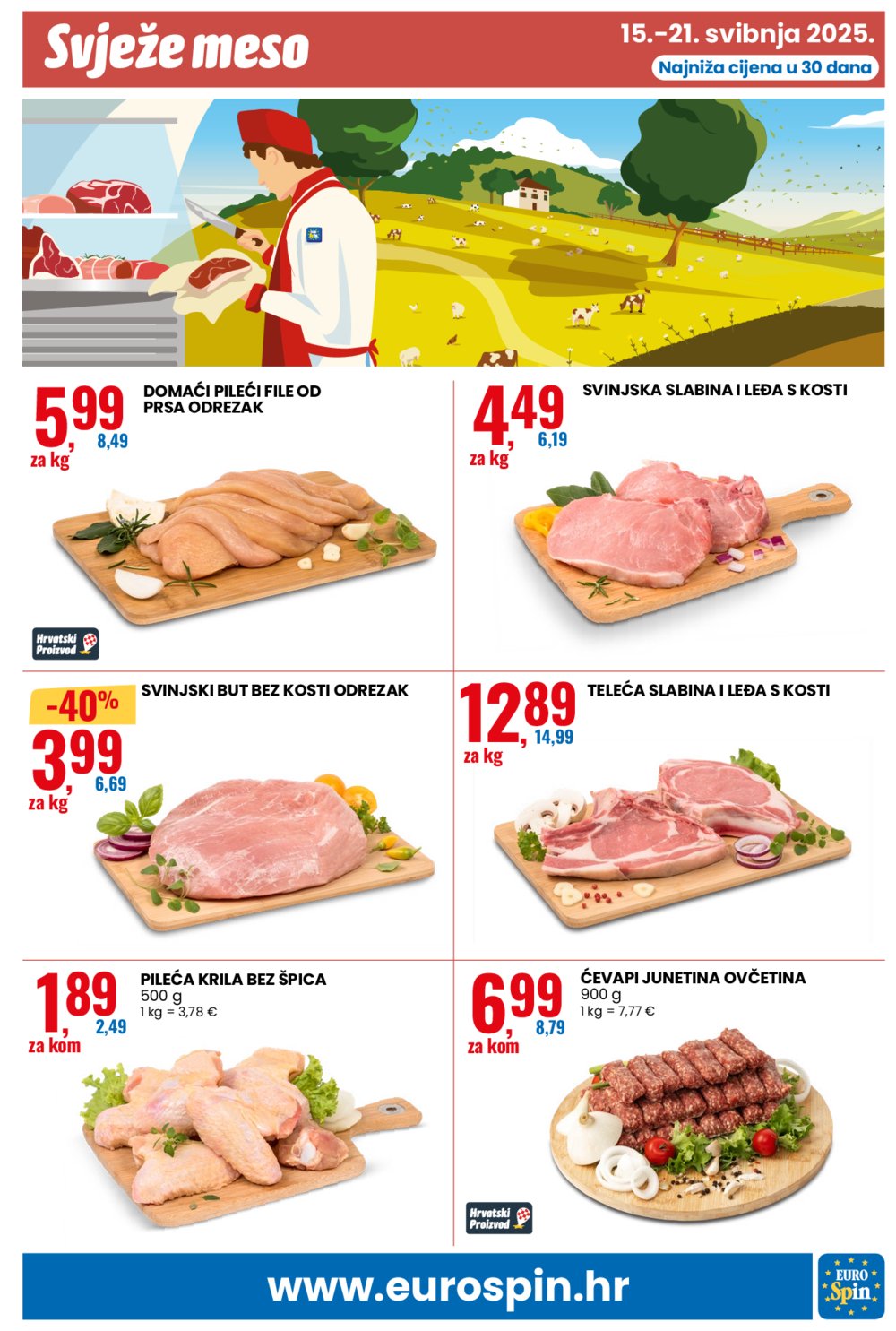 Eurospin katalog akcija 15.05-21.05.2025. 