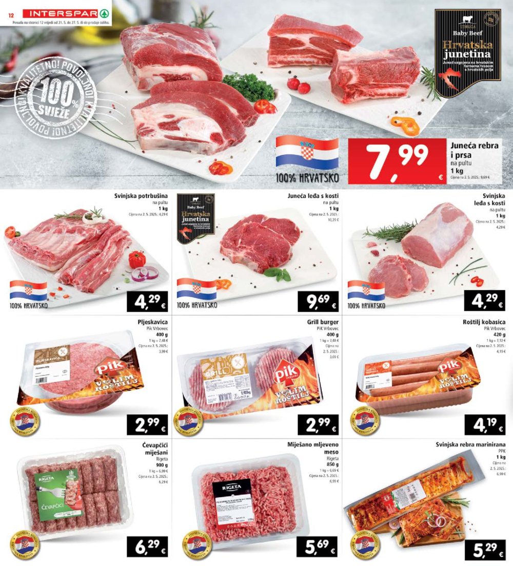 INTERSPAR katalog Akcija 21.05.-27.05.2025.