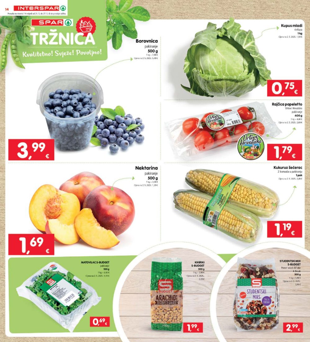 INTERSPAR katalog Akcija 21.05.-27.05.2025.