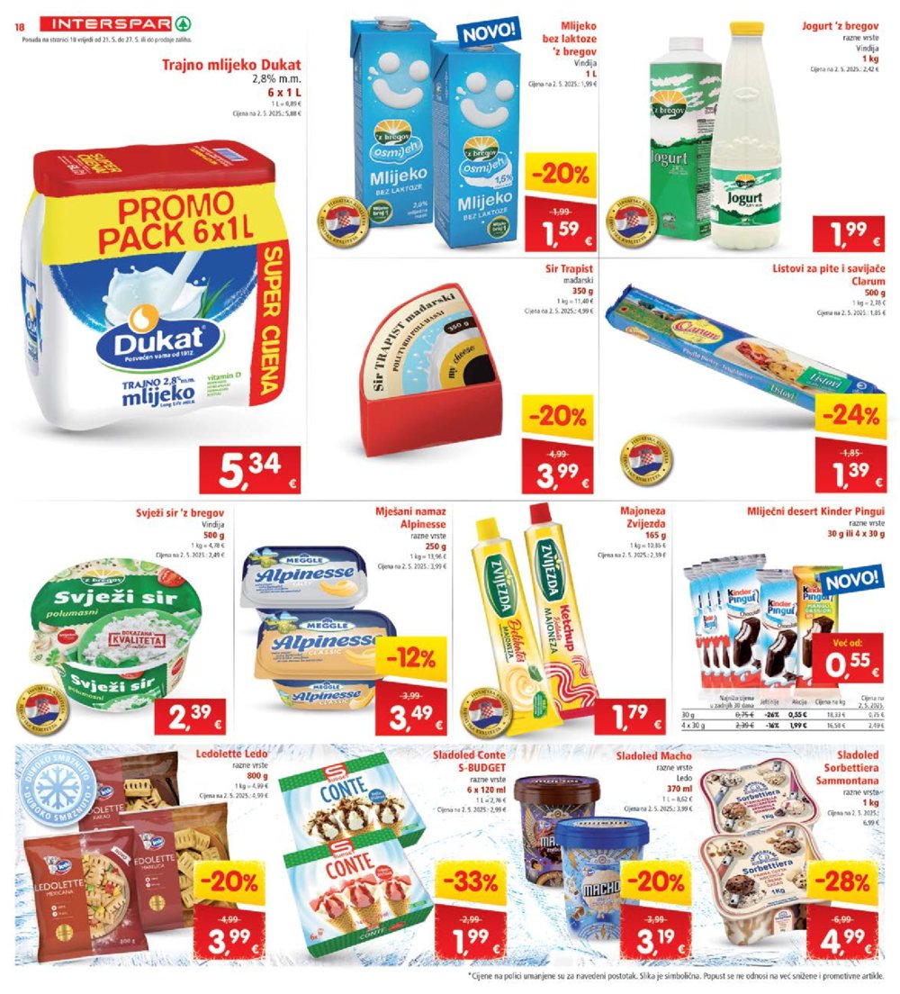 INTERSPAR katalog Akcija 21.05.-27.05.2025.