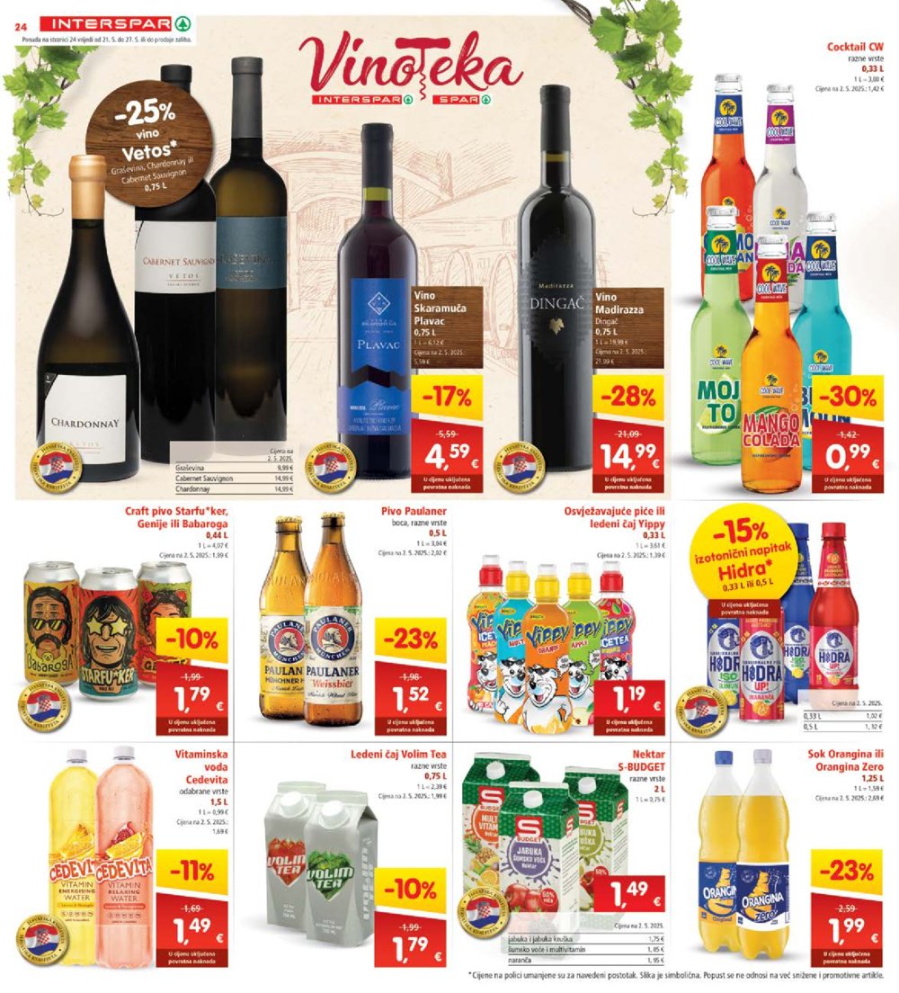 INTERSPAR katalog Akcija 21.05.-27.05.2025.