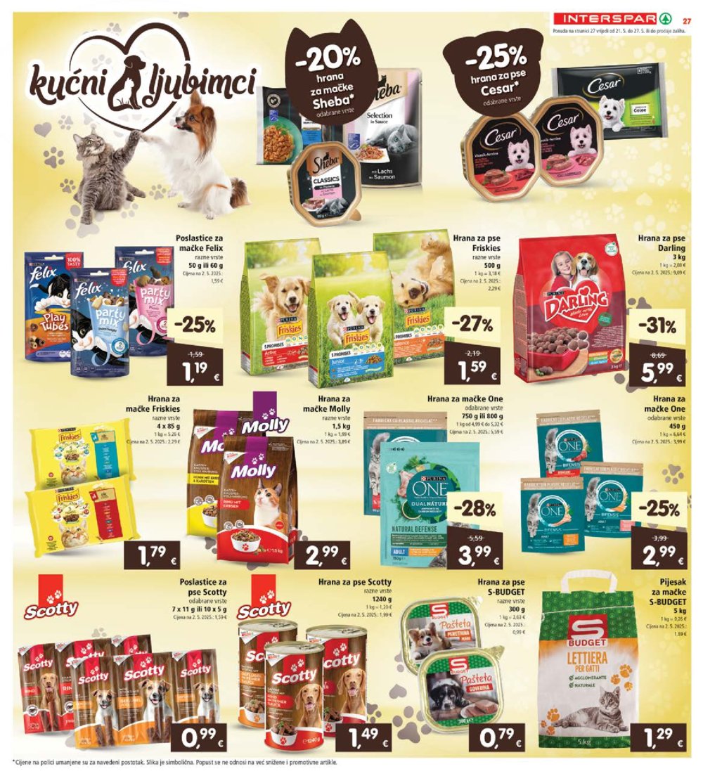 INTERSPAR katalog Akcija 21.05.-27.05.2025.