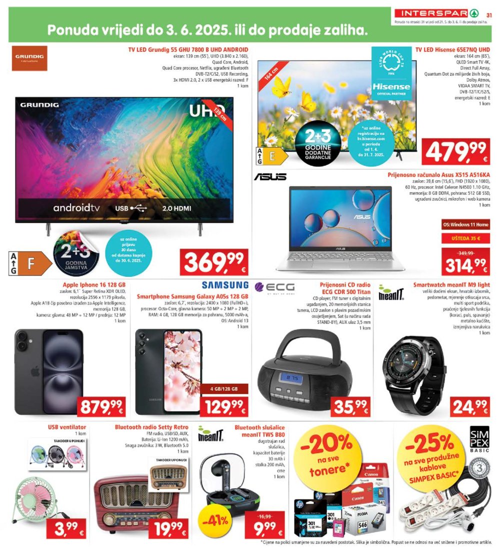 INTERSPAR katalog Akcija 21.05.-27.05.2025.