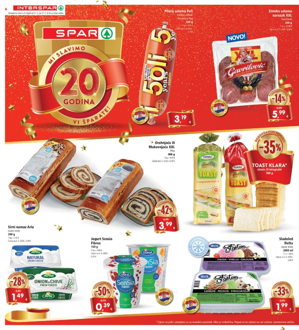 INTERSPAR katalog Akcija 21.05.-27.05.2025.