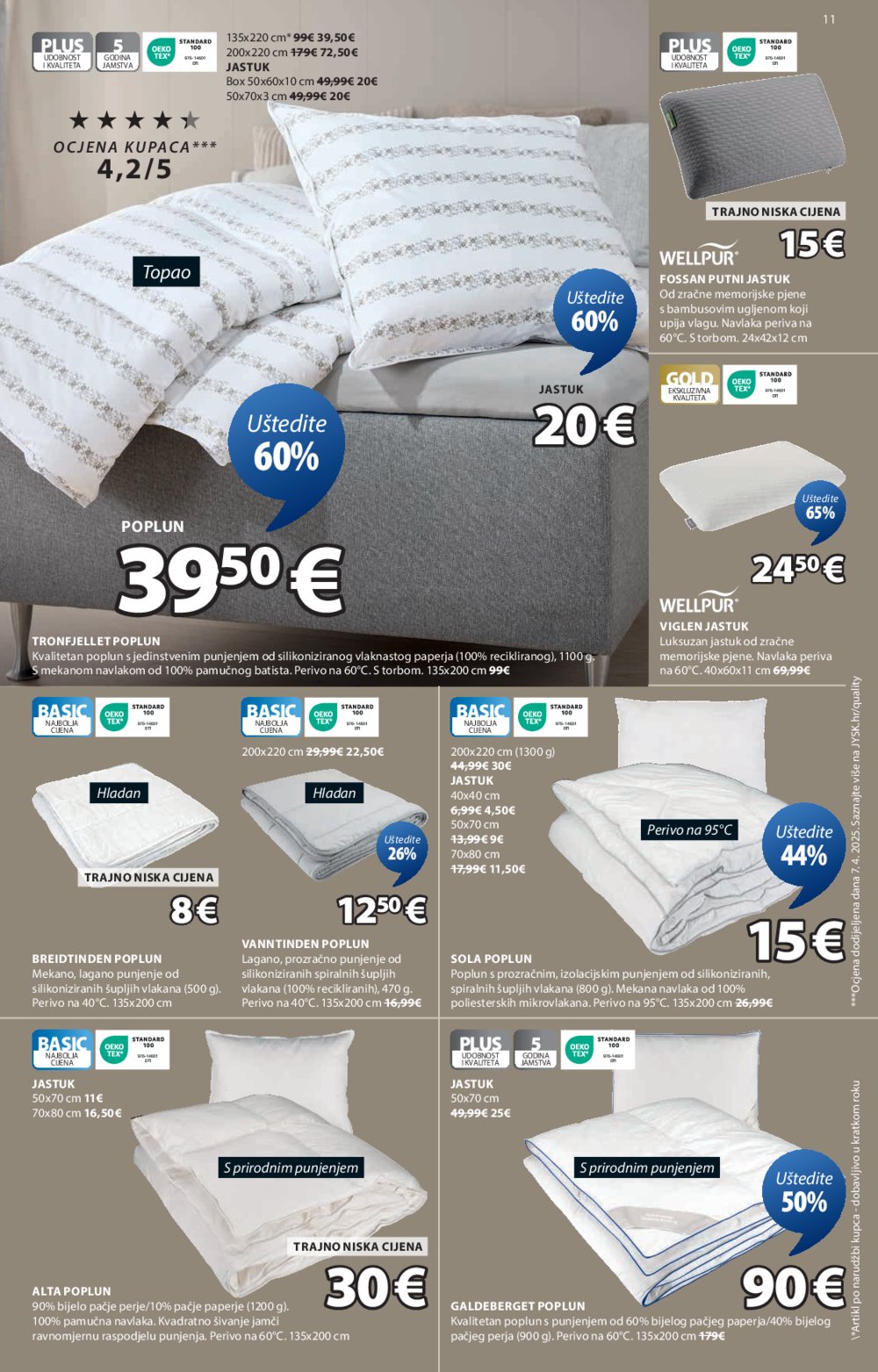 Jysk katalog Akcija 19.05.-22.06.2025.