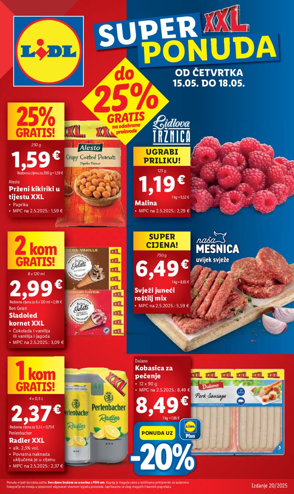Lidl katalog Super ponuda od četvrtka 15.05.-18.05.