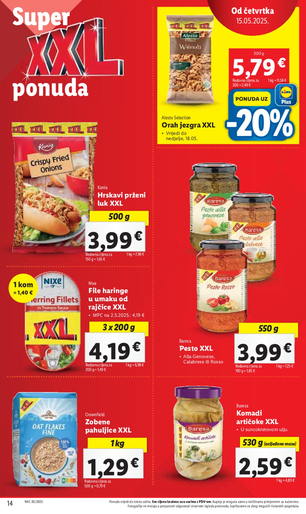 Lidl katalog Super ponuda od četvrtka 15.05.-18.05.