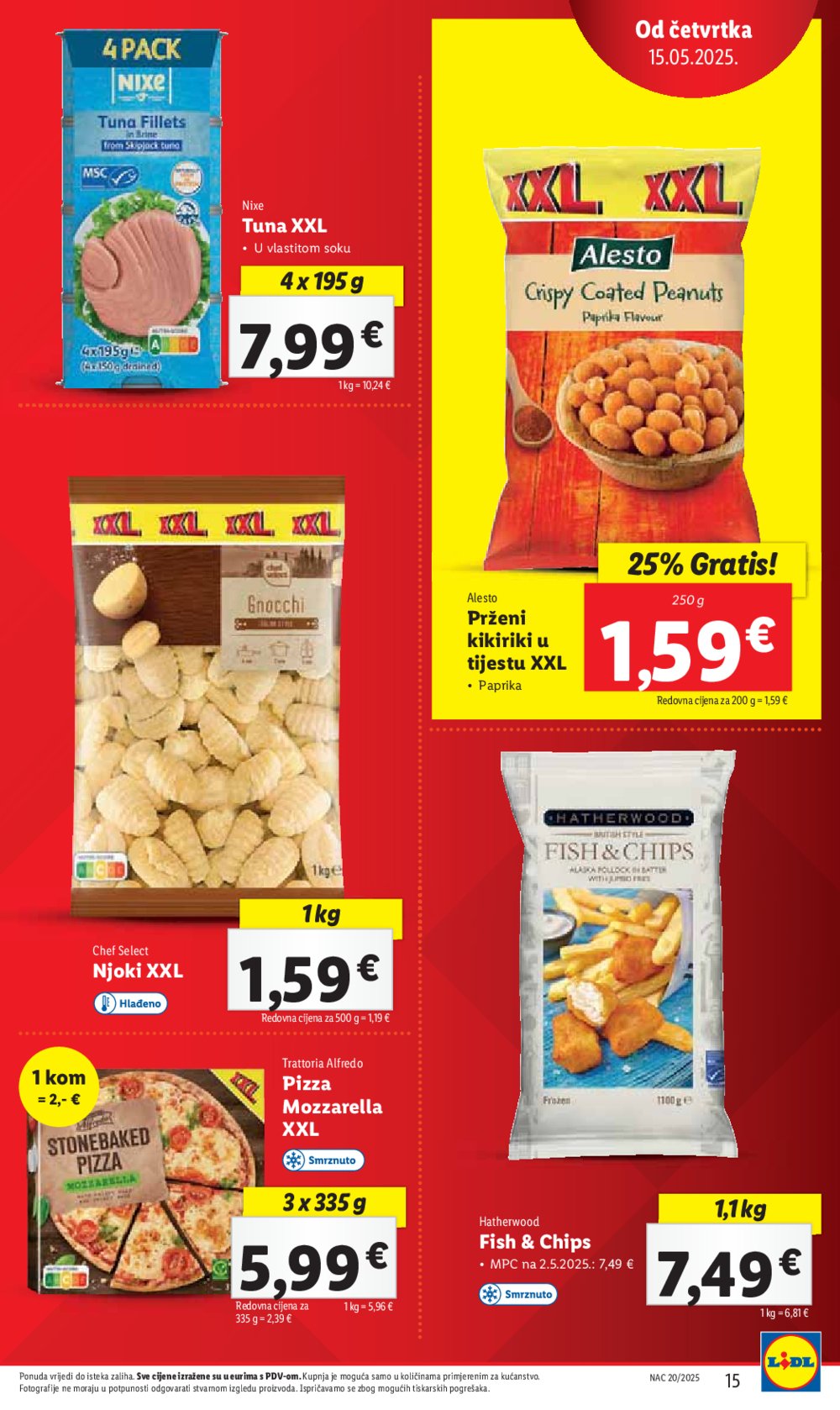 Lidl katalog Super ponuda od četvrtka 15.05.-18.05.