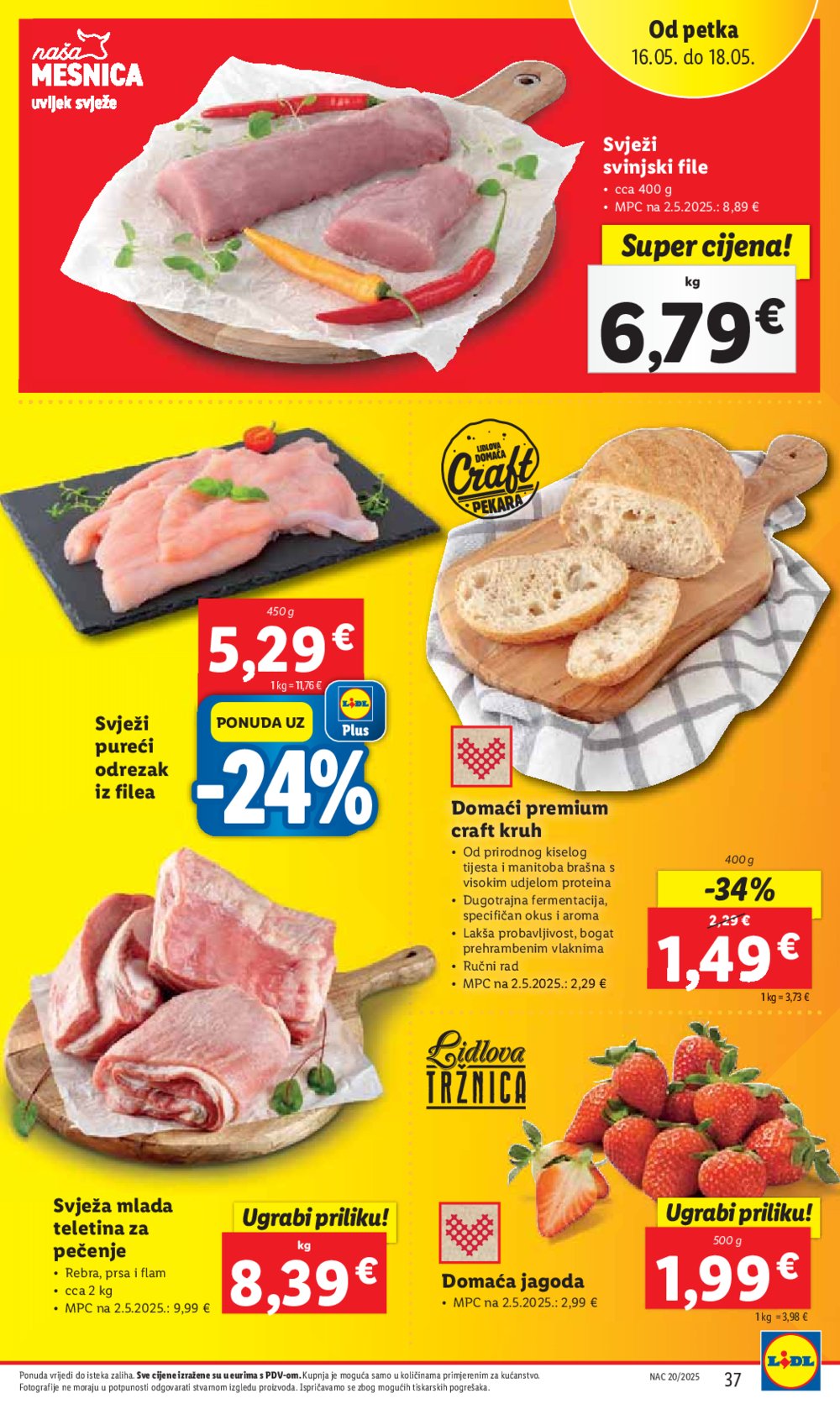 Lidl katalog Super ponuda od četvrtka 15.05.-18.05.