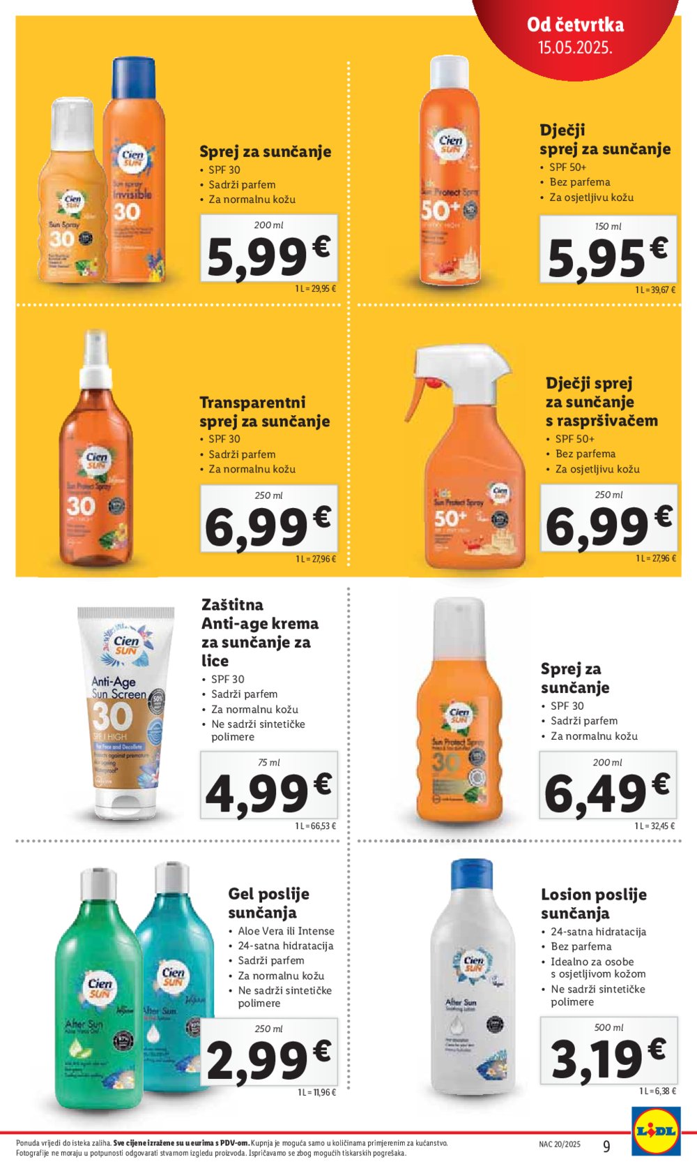 Lidl katalog Super ponuda od četvrtka 15.05.-18.05.