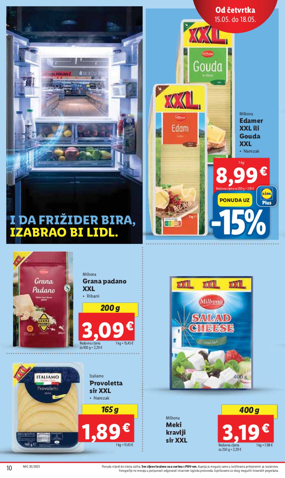Lidl katalog Super ponuda od četvrtka 15.05.-18.05.