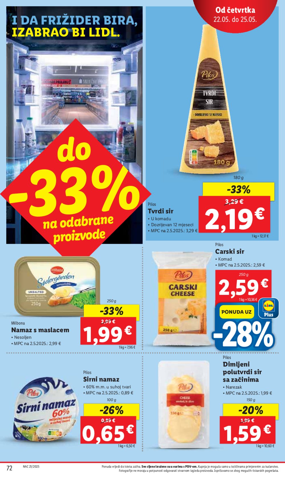 Lidl katalog Super ponuda od ponedjeljka 19.05.-25.05.2025.