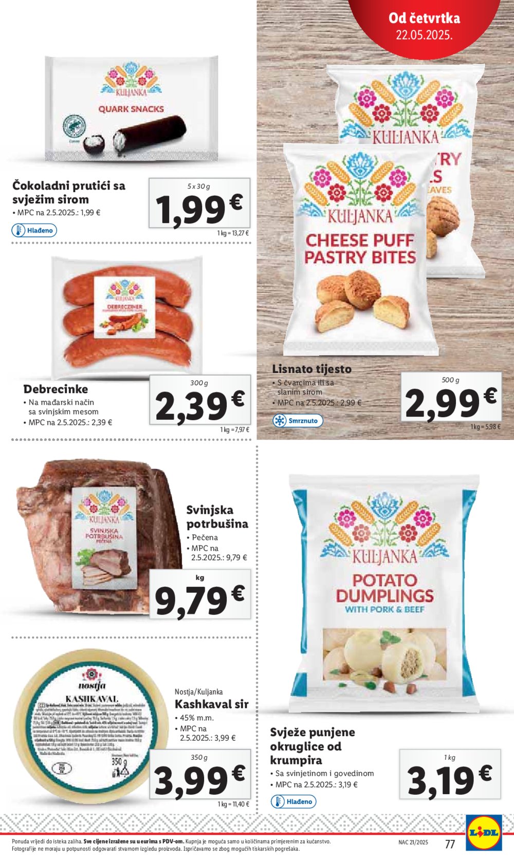 Lidl katalog Super ponuda od ponedjeljka 19.05.-25.05.2025.