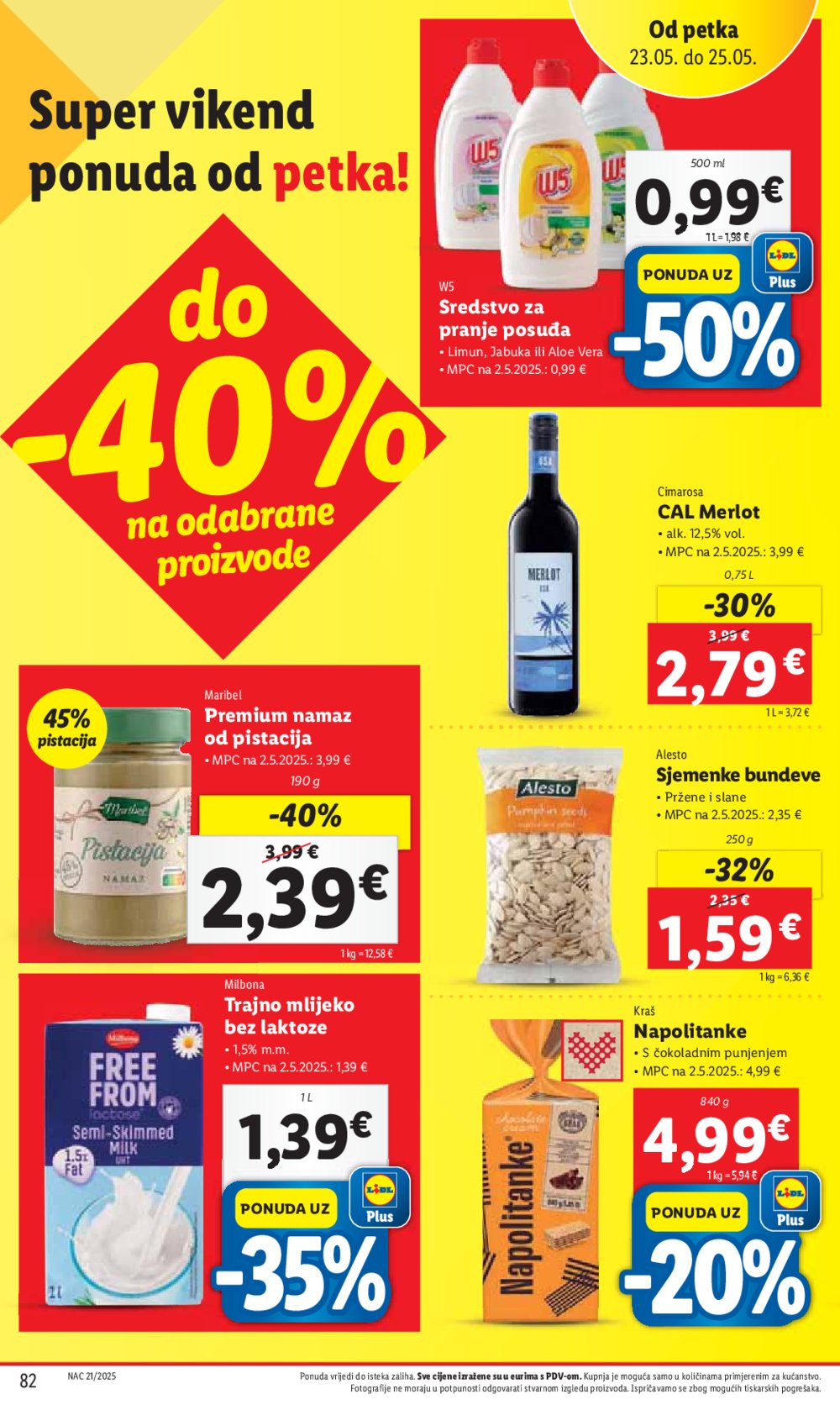 Lidl katalog Super ponuda od ponedjeljka 19.05.-25.05.2025.