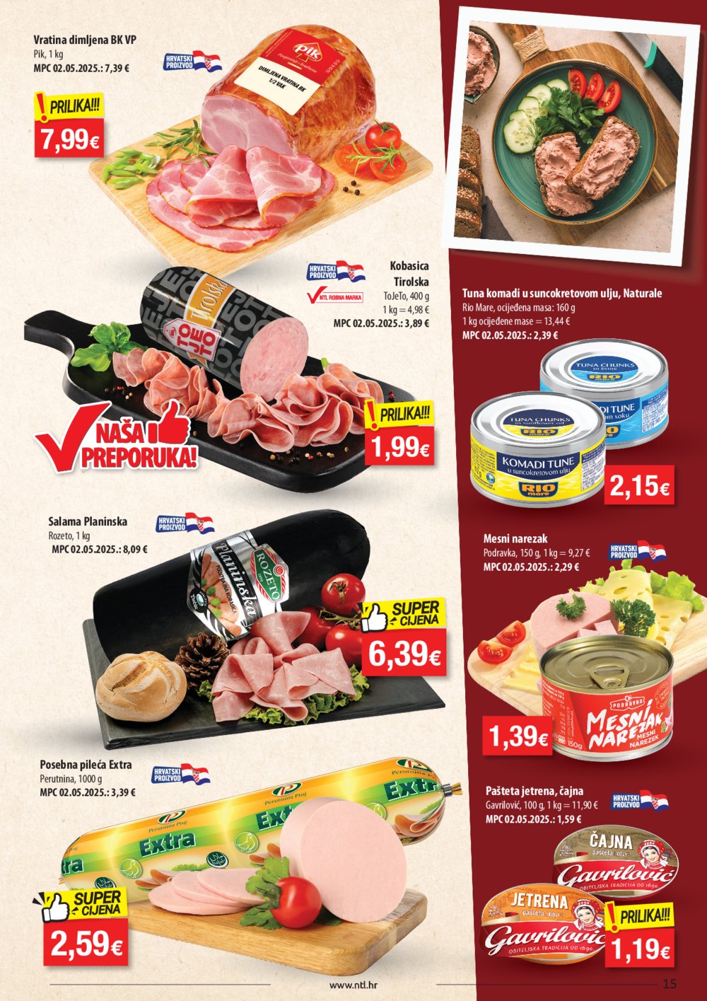 NTL katalog Akcija 21.05.-27.05.2025. Istok