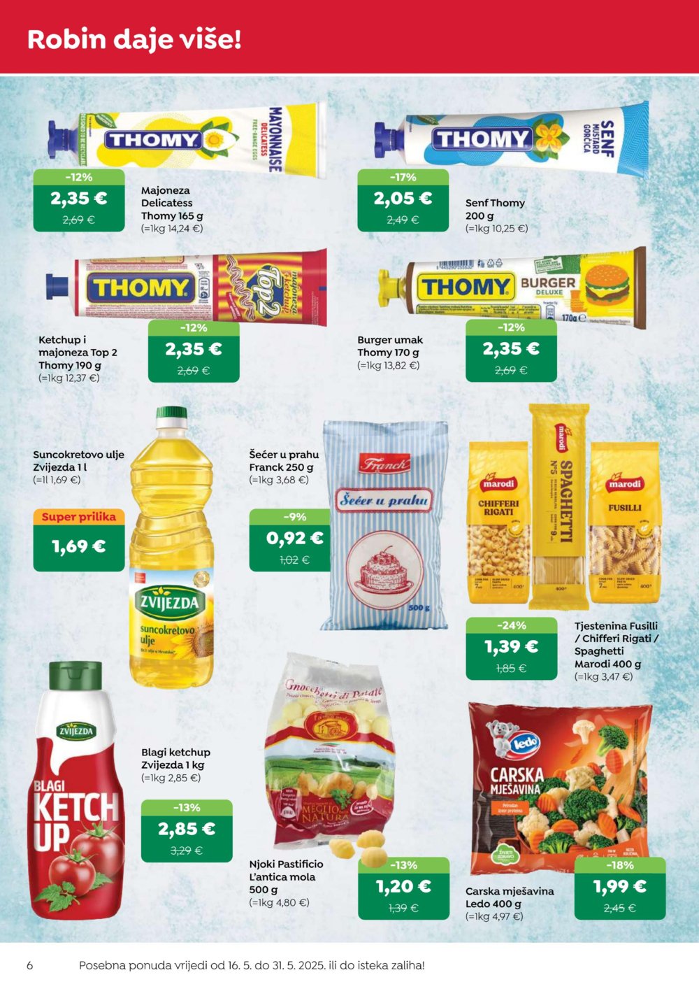 Robin katalog Akcija 16.05.-31.05.2025.