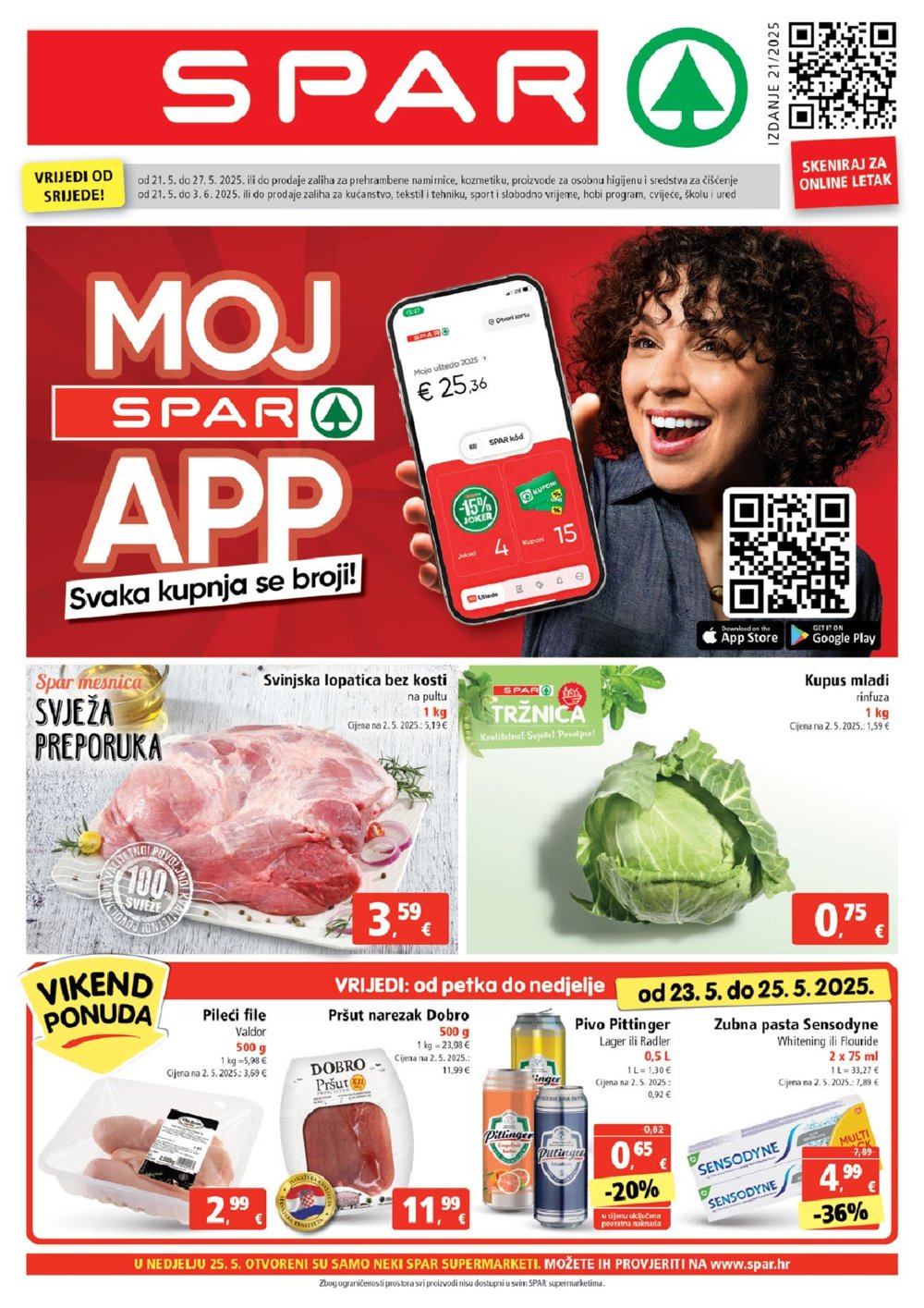 SPAR katalog Akcija 21.05.-27.05.2025.